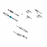 Genuine Toyota Camry CV Joints diagram