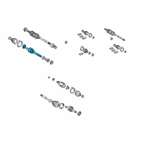 OEM 2004 Toyota Camry CV Joints Diagram - 43030-0W010