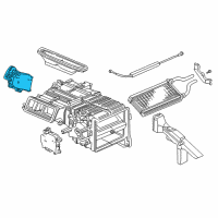 OEM 2000 Honda S2000 Motor Assembly, Mode Diagram - 79140-S2A-A01