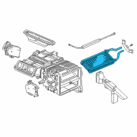 OEM Honda Core, Heater Diagram - 79110-S2A-A01