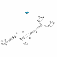 OEM 2015 Lincoln MKZ Front Hanger Diagram - DP5Z-5A204-A