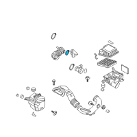 OEM Kia Optima Clamp-Hose Diagram - 1471149006B
