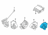 OEM Hyundai Santa Cruz Sensor Assembly-A Type Crash Diagram - 95920-AA100