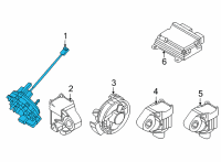 OEM Hyundai Tucson CONTACT ASSY-CLOCK SPRING Diagram - 93490-N9140