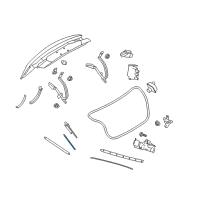 OEM 2017 Lincoln Continental Actuator Rod Diagram - GD9Z-5442760-A