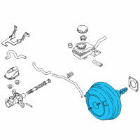 OEM 2013 Nissan Murano Booster Assy-Brake Diagram - D7210-1AA0B