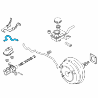 OEM 2009 Nissan Murano Hose-Booster Diagram - 47474-1AA0B