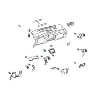 OEM Lexus THERMISTOR, Cooler Diagram - 88625-58020