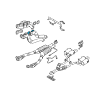 OEM 2007 BMW 750Li Asbestos Free Gasket Diagram - 11-62-7-505-789