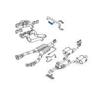 OEM 2000 BMW M5 Gearbox Support Diagram - 18-30-1-408-018