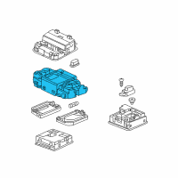 OEM Honda Base Diagram - 34404-SDA-A02