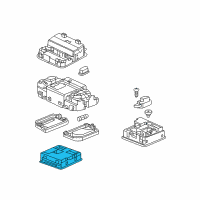 OEM Honda CR-V Module Assy., Ambient Light *YR416L* (MAX IVORY) Diagram - 39180-T0A-A21ZA