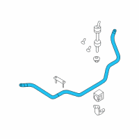 OEM Ford Stabilizer Bar Diagram - 9L3Z-5482-C