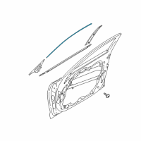 OEM 2021 Kia Stinger MOULDING Assembly-Front Door Diagram - 82850J5000