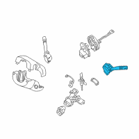 OEM Kia Lever Assembly-Lighting Diagram - 934102G000