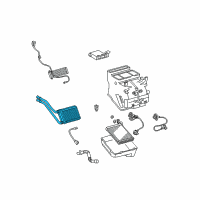 OEM Scion xD Heater Core Diagram - 87107-52060