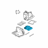 OEM 2001 Ford E-150 Econoline Club Wagon Heater Core Diagram - H2MZ-18476-K