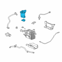 OEM 2007 Honda Civic Valve Set, EGR Diagram - 18011-RNA-A00