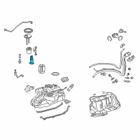 OEM 2011 Lexus RX350 Fuel Pump Diagram - 23220-31370