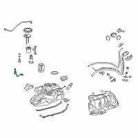 OEM Lexus RX350 Gage Assy, Fuel Sender Diagram - 83320-0E030