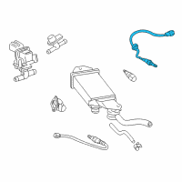 OEM 2003 Toyota Echo Oxygen Sensor Diagram - 89465-52280