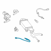 OEM 2001 Toyota Echo Oxygen Sensor Diagram - 89465-52050