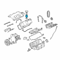 OEM Chevrolet Venture Tube Asm-Oil Filler Diagram - 24504832