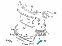 OEM 2022 BMW X6 SIDE MARKER REFLECTOR LEFT Diagram - 63-14-7-437-081