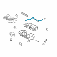 OEM Ford Freestyle Hose Diagram - 5F9Z-19D888-AA