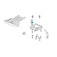 OEM 2009 Acura RDX Sensor Assembly, Map Diagram - 37830-RWC-A01