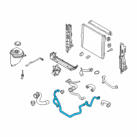 OEM 2019 BMW X6 Line, Return, Expansion Tank Diagram - 17-12-7-623-272