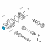 OEM BMW 640i xDrive Shaft Seal Diagram - 31-50-7-609-535