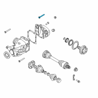 OEM 2015 BMW X3 Collar Screw Diagram - 33-30-6-785-433