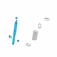 OEM 2010 Lincoln MKX Shock Diagram - 8A1Z-18125-C