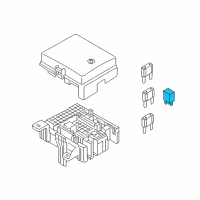 OEM Kia Sorento Relay Assembly-Power Diagram - 952302P010