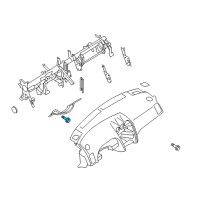 OEM Nissan NV3500 Bolt Diagram - 01121-N6041