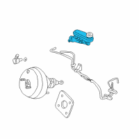 OEM 2003 Dodge Intrepid Brake Mastr Cylinder Diagram - 4779168AB