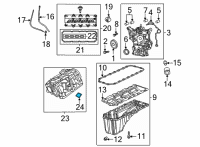 OEM Ram 1500 Seal-Intake Manifold Diagram - 4627590AA