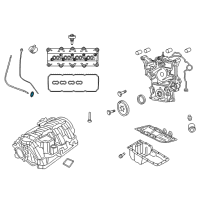 OEM 2021 Dodge Durango Indicator-Engine Oil Indicator Diagram - 68274931AC