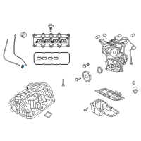 OEM Jeep Grand Cherokee Tube-Engine Oil Indicator Diagram - 53034185AE