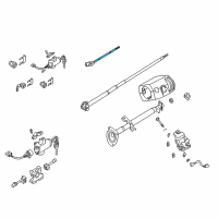 OEM 1998 Nissan Frontier Joint Assembly-Steering, Lower Diagram - 48080-VK91A