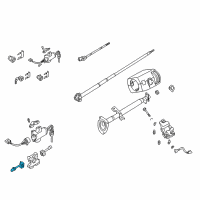 OEM 2002 Nissan Xterra Switch Assy-Turn Signal Diagram - 25540-5M001