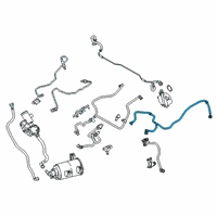 OEM 2021 BMW M5 Fuel Tank Breather Line Diagram - 13-90-7-852-339