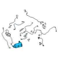 OEM BMW M850i xDrive Gran Coupe Activated Charcoal Filter Diagram - 16-13-7-371-251