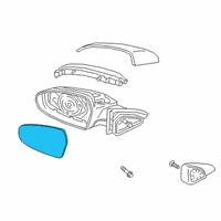 OEM Kia Forte Outside Rear G/Holder Assembly Diagram - 87621M7000