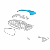 OEM 2020 Kia Forte SCALP-O/S Rr View Mi Diagram - 87626M7000