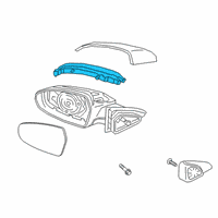 OEM Kia Lamp Assembly-Outside Mi Diagram - 87624M7000