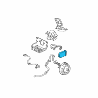 OEM Chevrolet P30 Rear Wheel Electronic Brake Control Module Diagram - 15976820