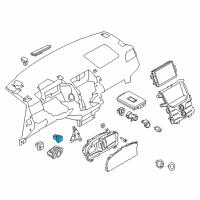 OEM 2014 Lincoln MKX Memory Switch Diagram - BA1Z-14776-AA