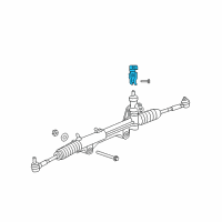 OEM 2006 Dodge Durango Intermediate Shaft Diagram - 55351230AC